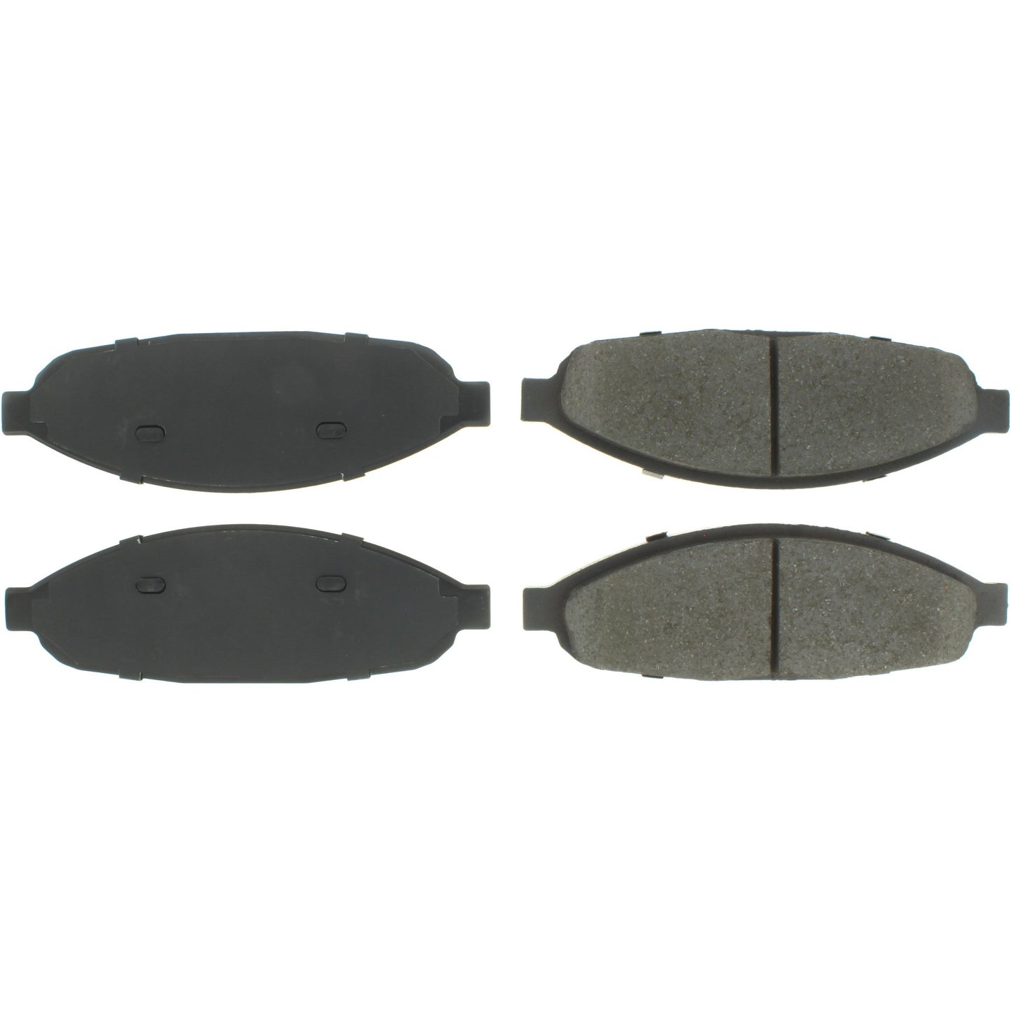 Centric Parts Disc Brake Pad Set Shimmed Semi-Metallic for 100% Asbestos and Copper Free Formula 102.09970