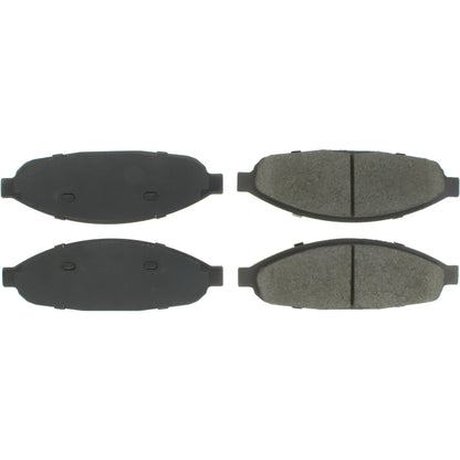 Centric Parts Disc Brake Pad Set Shimmed Semi-Metallic for 100% Asbestos and Copper Free Formula 102.09970