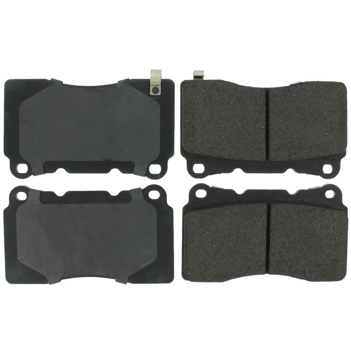 Centric Parts Disc Brake Pad Set Semi-Metallic with Noise Reduction 102.10010