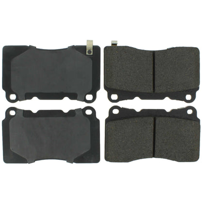 Centric Parts Disc Brake Pad Set Semi-Metallic with Noise Reduction 102.10010