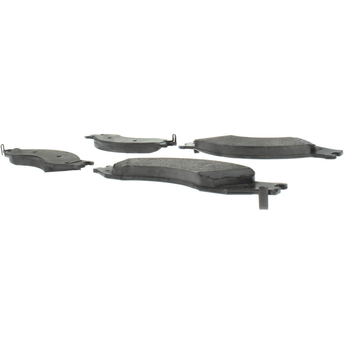 Centric Parts Disc Brake Pad Set Semi-Metallic with Noise Reduction 102.10100