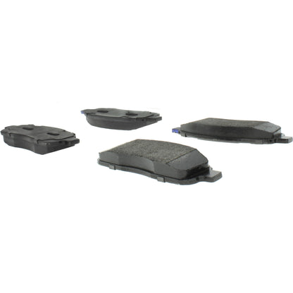Centric Parts Disc Brake Pad Set with Semi-Metallic compounds 102.10110