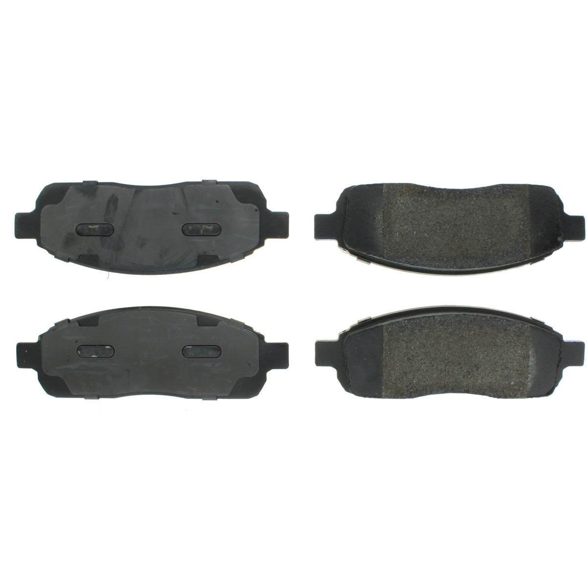 Centric Parts Disc Brake Pad Set with Semi-Metallic compounds 102.10110