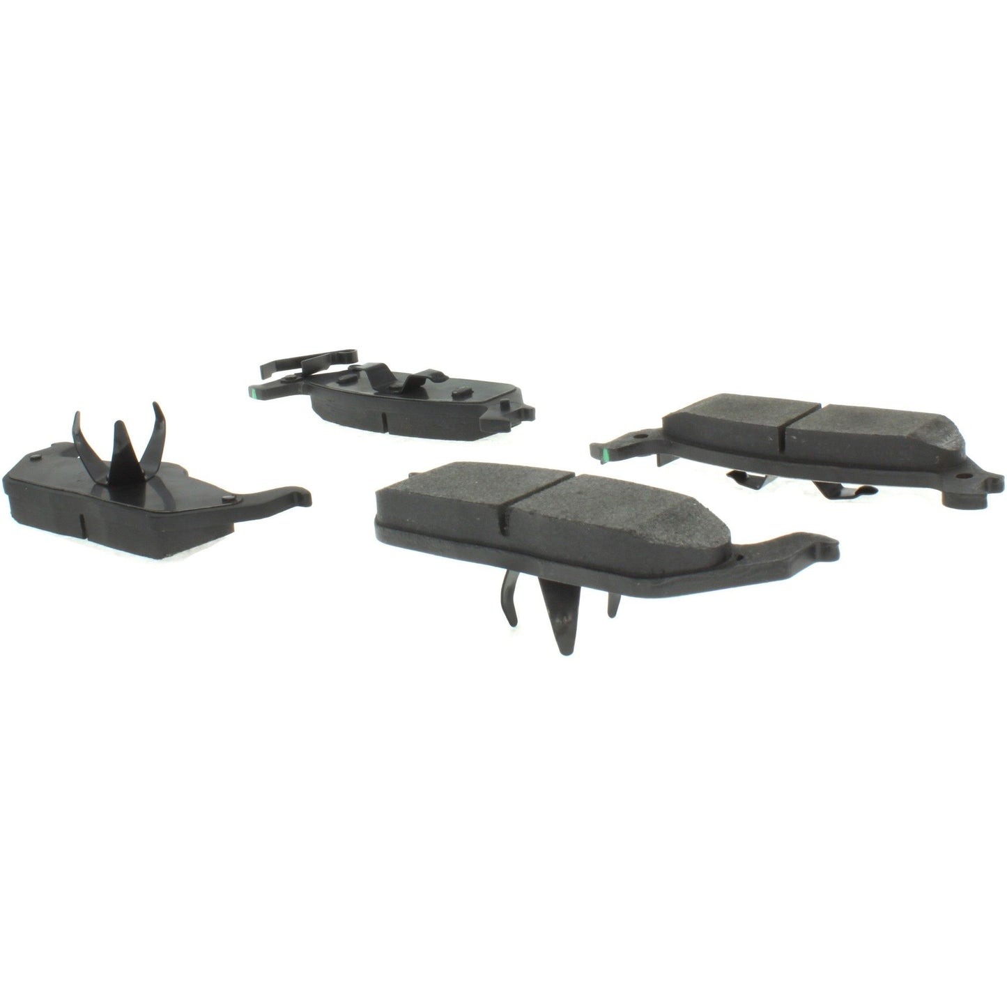 Centric Parts Disc Brake Pad Set Semi-Metallic with Noise Reduction 102.10120