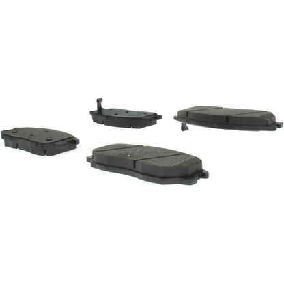Centric Parts Disc Brake Pad Set with Semi-Metallic compounds 102.10130