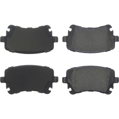 Centric Parts Disc Brake Pad Set Semi-Metallic with Noise Reduction 102.10180