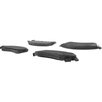 Centric Parts Disc Brake Pad Set with Semi-Metallic compounds 102.10190