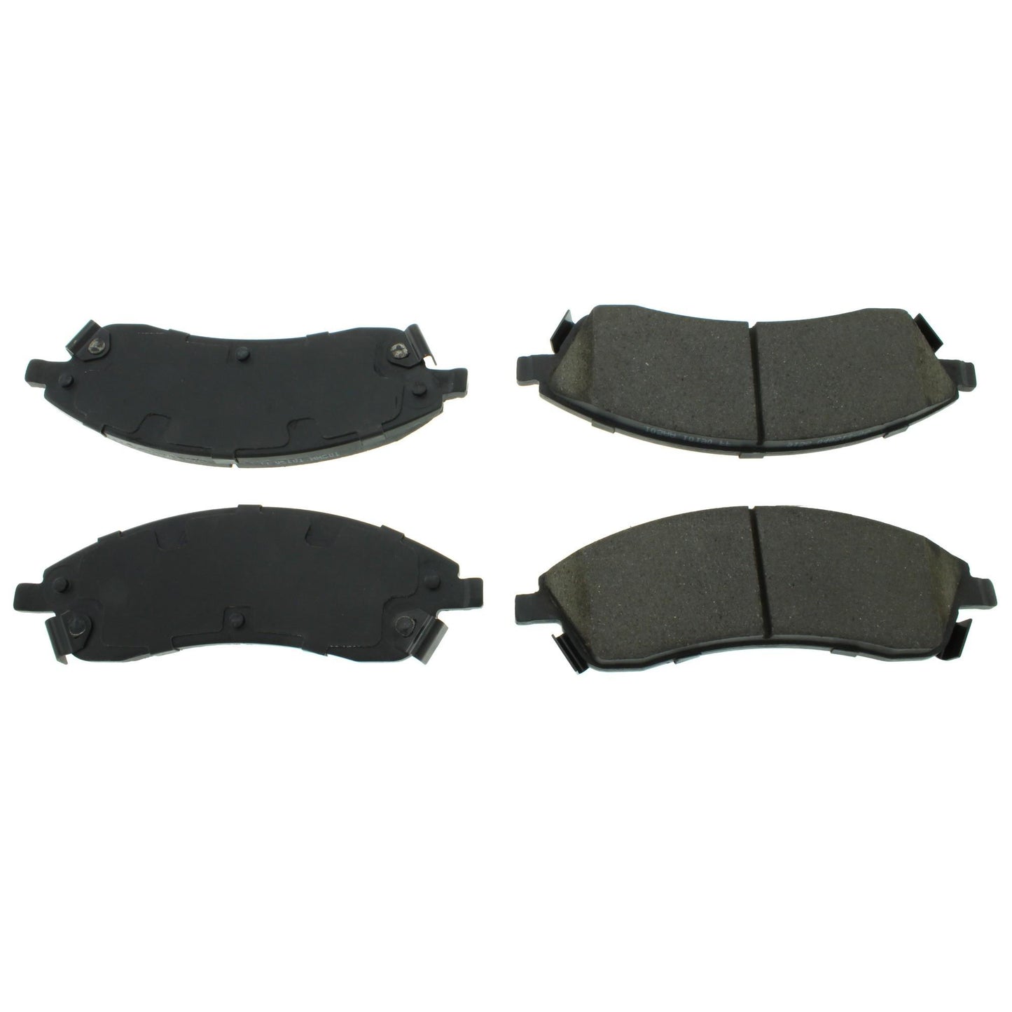 Centric Parts Disc Brake Pad Set with Semi-Metallic compounds 102.10190