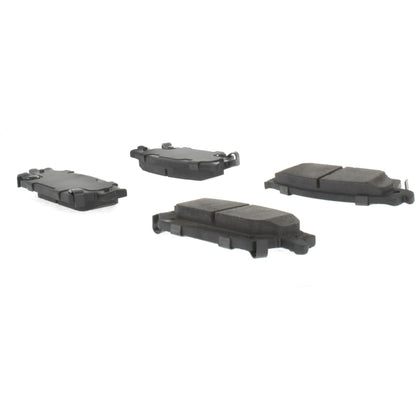 Centric Parts Disc Brake Pad Set with Semi-Metallic compounds 102.10200