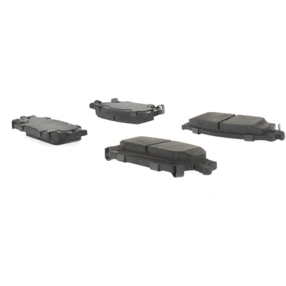 Centric Parts Disc Brake Pad Set with Semi-Metallic compounds 102.10200