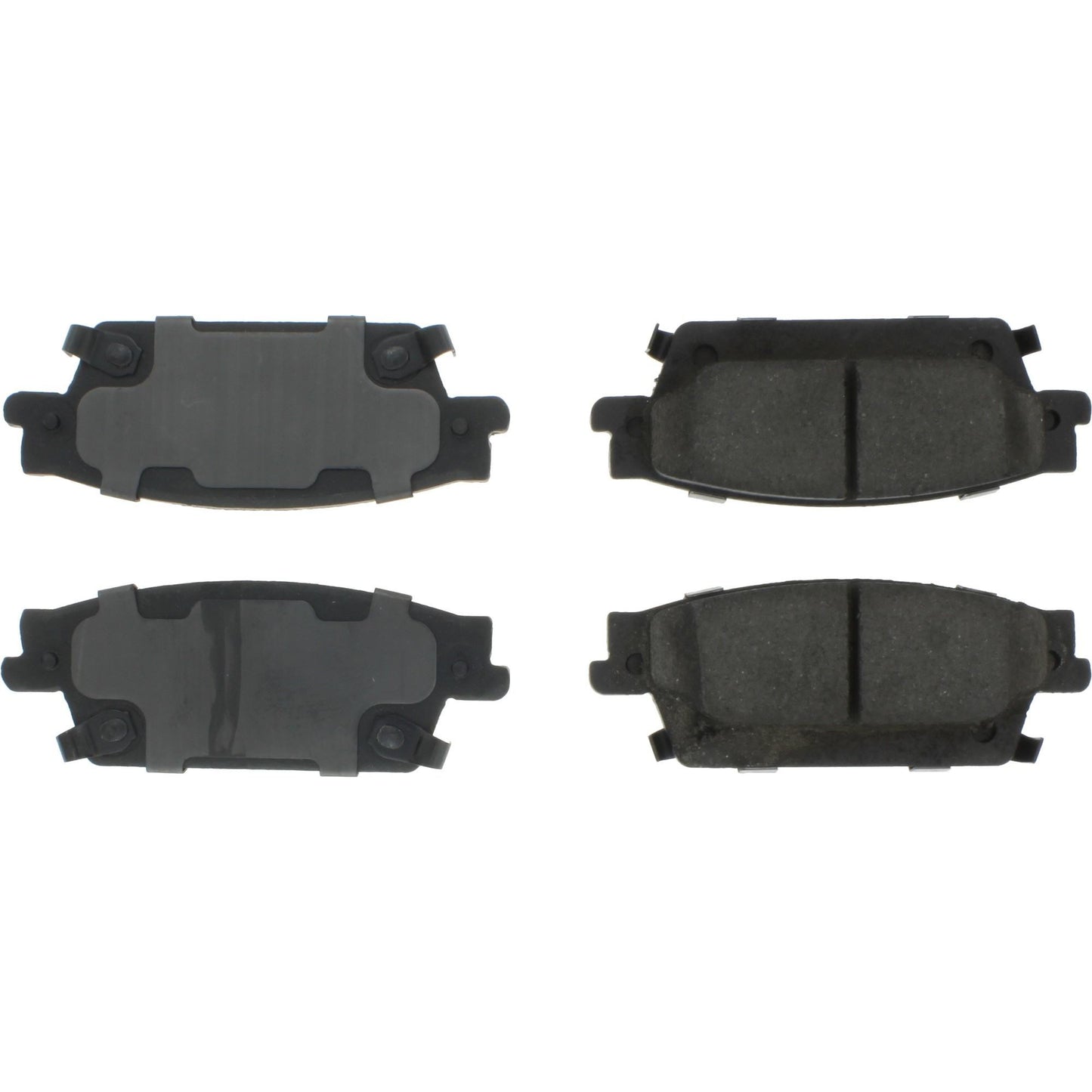 Centric Parts Disc Brake Pad Set with Semi-Metallic compounds 102.10200