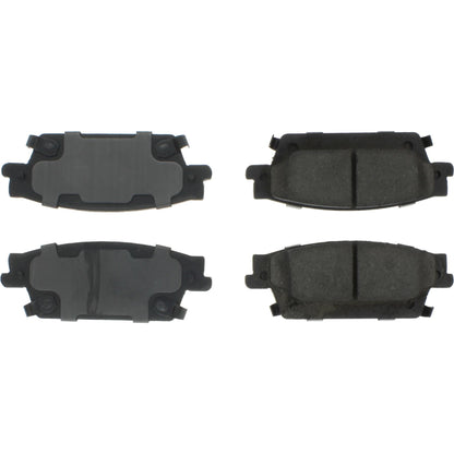 Centric Parts Disc Brake Pad Set with Semi-Metallic compounds 102.10200