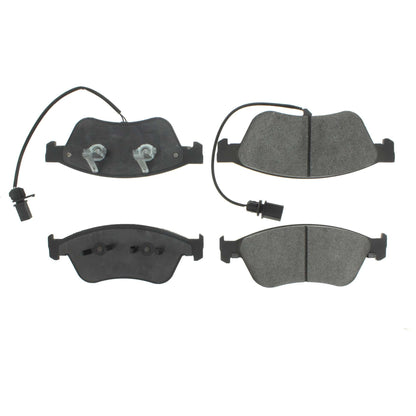Centric Parts Disc Brake Pad Set Shimmed Semi-Metallic 102.10240
