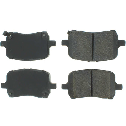 Centric Parts Disc Brake Pad Set with Semi-Metallic compounds 102.10280