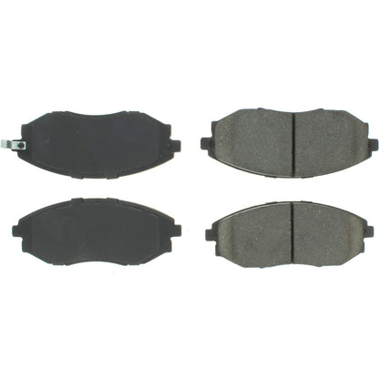 Centric Parts Disc Brake Pad Set with Semi-Metallic compounds 102.10310