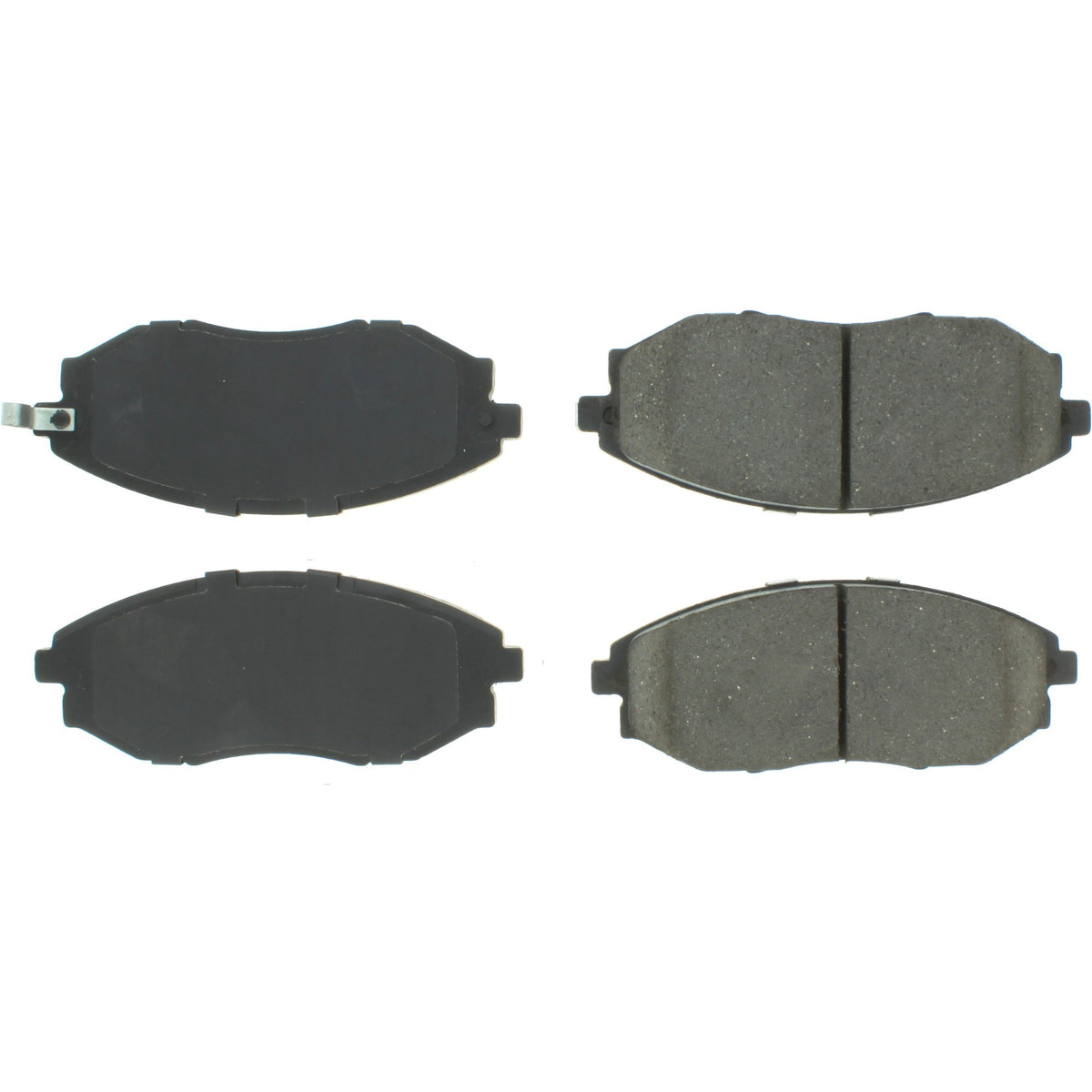 Centric Parts Disc Brake Pad Set with Semi-Metallic compounds 102.10310