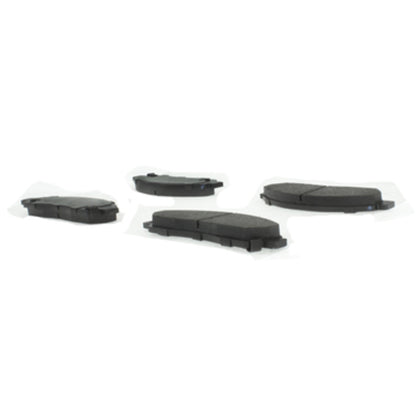 Centric Parts Disc Brake Pad Set with Semi-Metallic compounds 102.10390