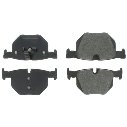 Centric Parts Disc Brake Pad Set Shimmed Semi-Metallic 102.10420