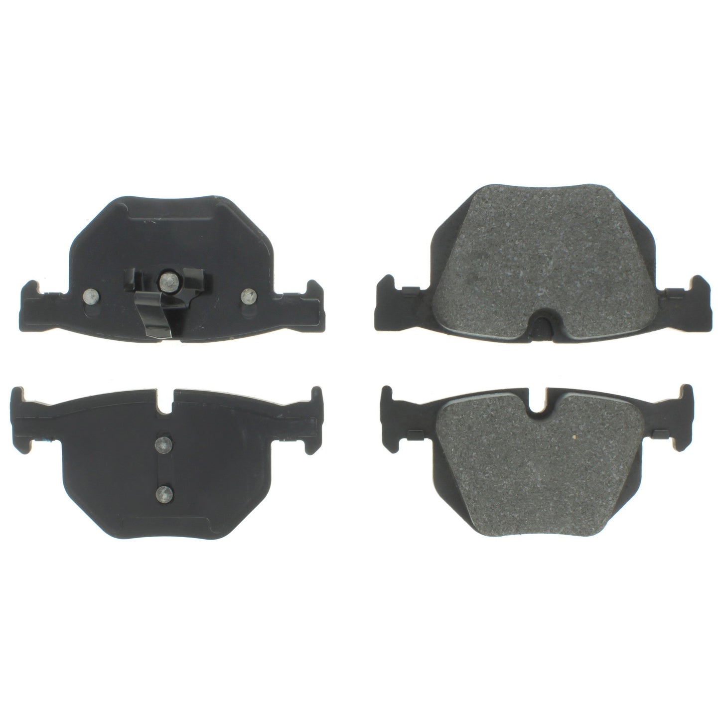 Centric Parts Disc Brake Pad Set Shimmed Semi-Metallic 102.10420