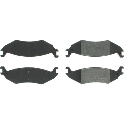 Centric Parts Disc Brake Pad Set with Semi-Metallic compounds for 102.10460