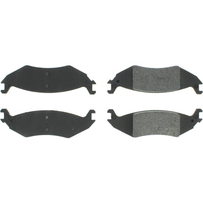 Centric Parts Disc Brake Pad Set with Semi-Metallic compounds for 102.10460