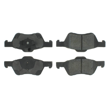 Centric Parts Disc Brake Pad Set with Semi-Metallic compounds 102.10470