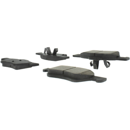 Centric Parts Disc Brake Pad Set Shimmed Semi-Metallic for 100% Asbestos and Copper Free Formula 102.10471