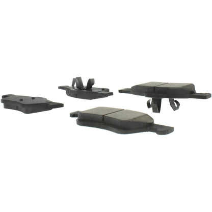 Centric Parts Disc Brake Pad Set Shimmed Semi-Metallic for 100% Asbestos and Copper Free Formula 102.10471