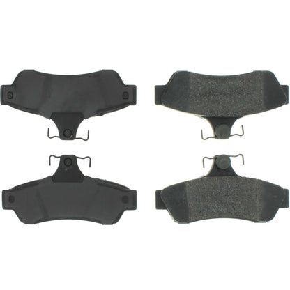 Centric Parts Disc Brake Pad Set Semi-Metallic with Shims for 2004 Pontiac GTO 102.10480