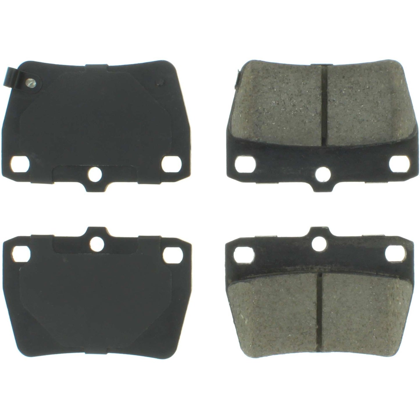Centric Parts Disc Brake Pad Set Shimmed Semi-Metallic 102.10510