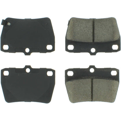 Centric Parts Disc Brake Pad Set Shimmed Semi-Metallic 102.10510