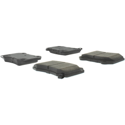 Centric Parts Disc Brake Pad Set with Semi-Metallic compounds 102.10530