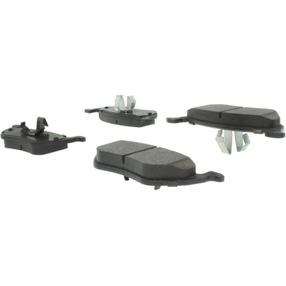Centric Parts Disc Brake Pad Set with Semi-Metallic compounds 102.10550