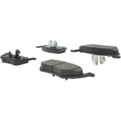 Centric Parts Disc Brake Pad Set with Semi-Metallic compounds 102.10550