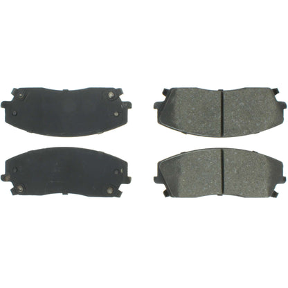 Centric Parts Disc Brake Pad Set Shimmed Metallic for Noise Reduction 102.10560