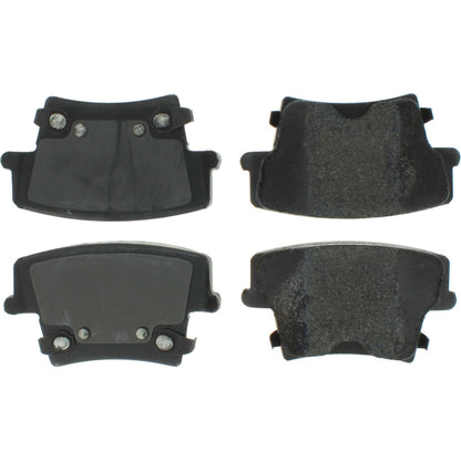 Centric Parts Disc Brake Pad Set with Semi-Metallic compounds for 2020-2025 vehicles 102.10571