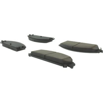 Centric Parts Disc Brake Pad Set with Semi-Metallic Compounds for 102.10580