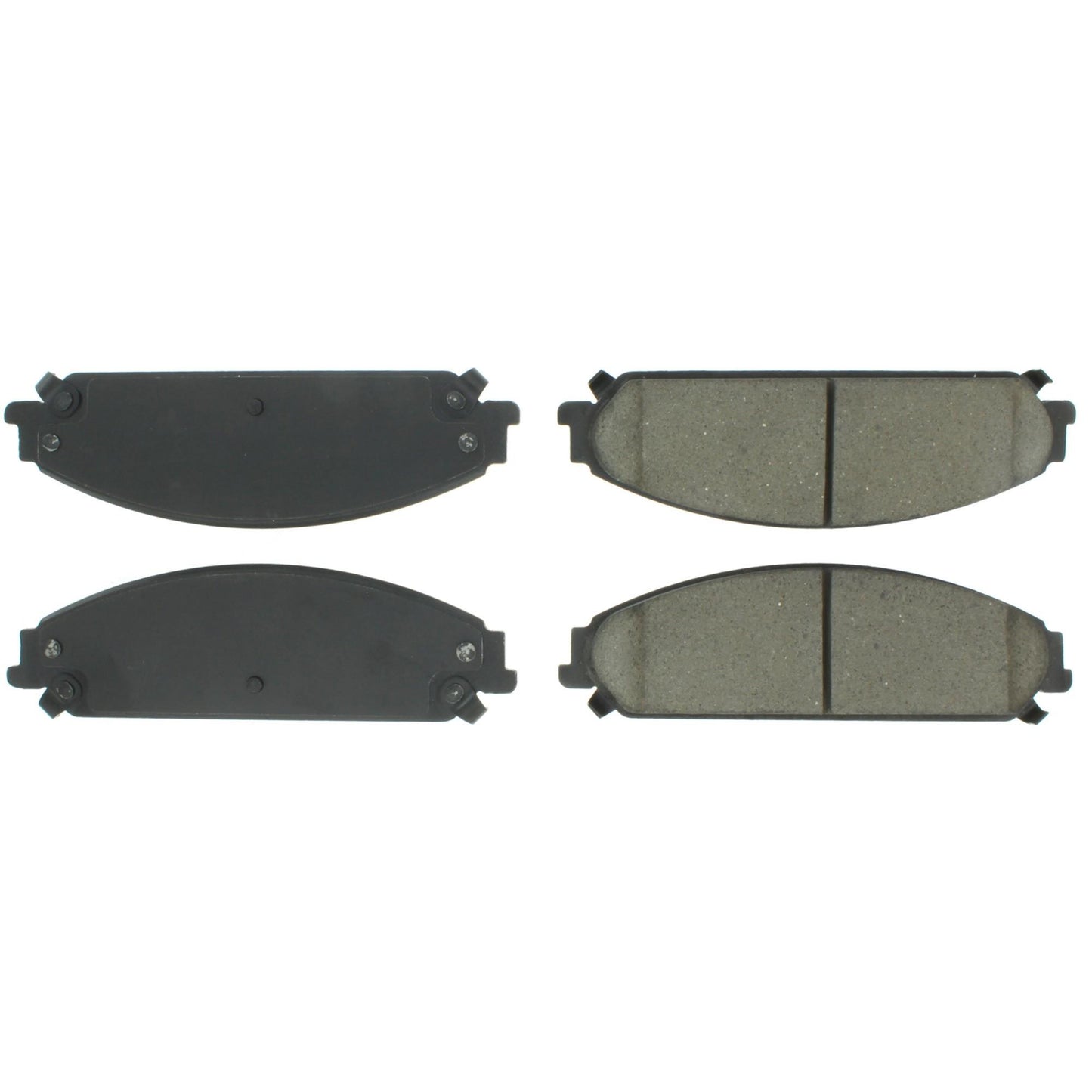 Centric Parts Disc Brake Pad Set with Semi-Metallic Compounds for 102.10580