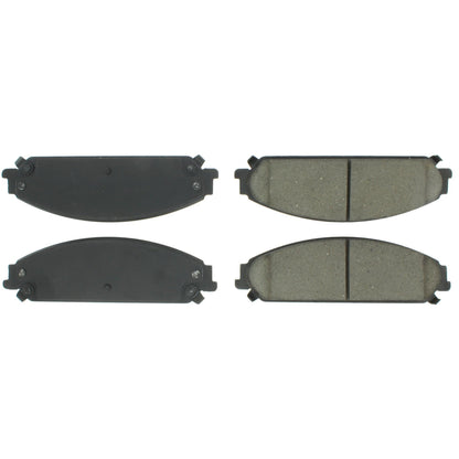 Centric Parts Disc Brake Pad Set with Semi-Metallic Compounds for 102.10580