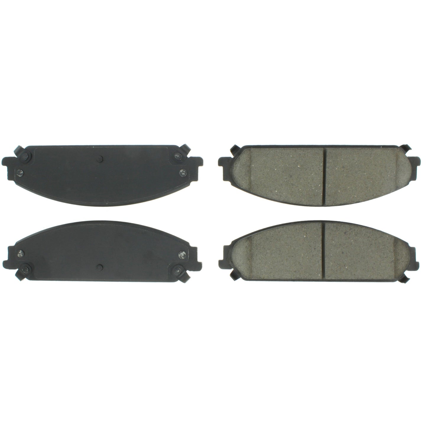 Centric Parts Disc Brake Pad Set with Semi-Metallic Compounds for 102.10580