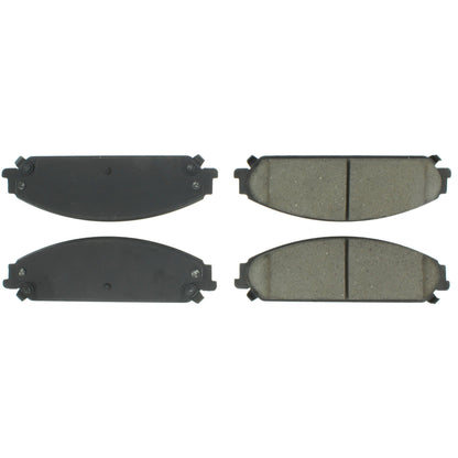 Centric Parts Disc Brake Pad Set with Semi-Metallic Compounds for 102.10580