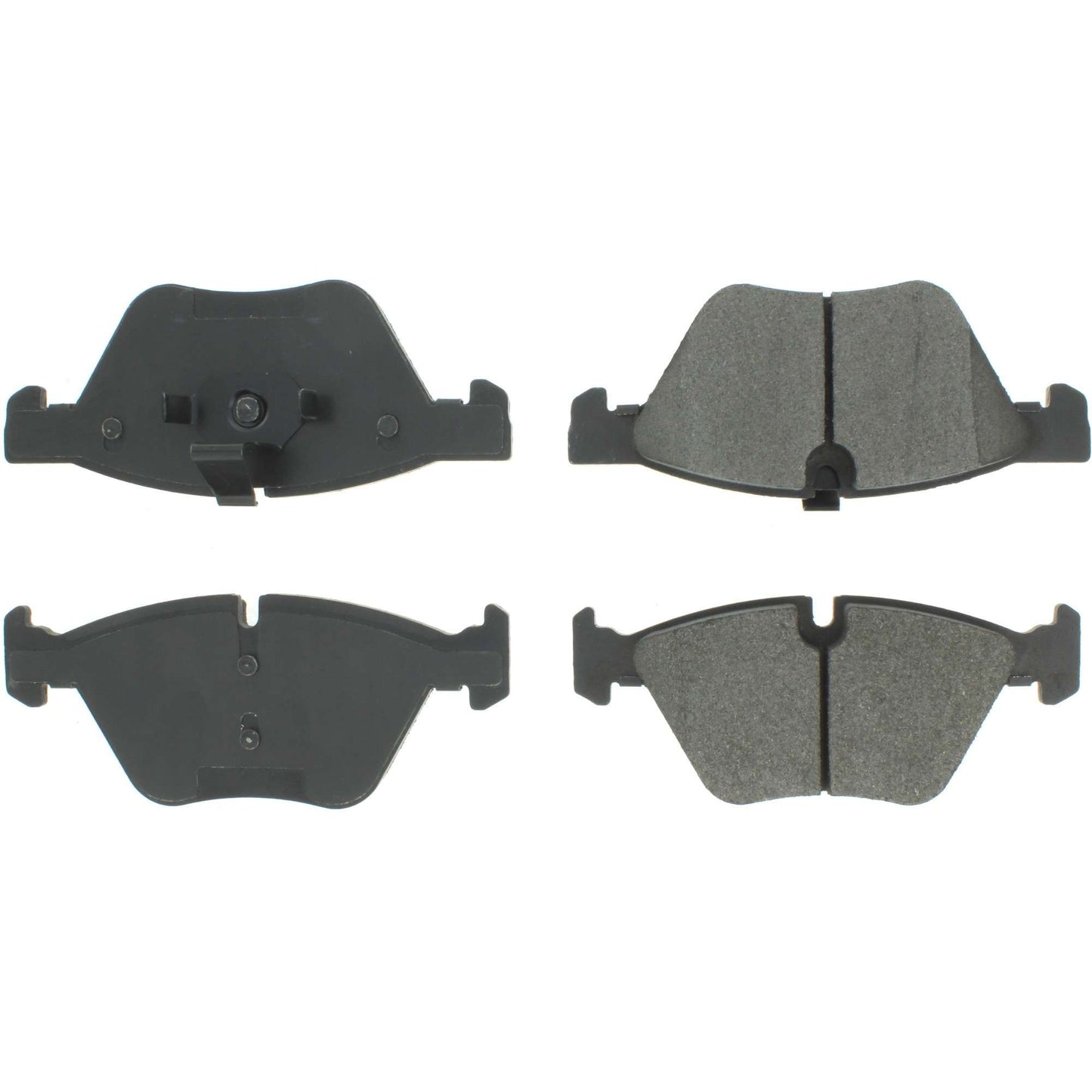 Centric Parts Disc Brake Pad Set with Semi-Metallic compounds 102.10610