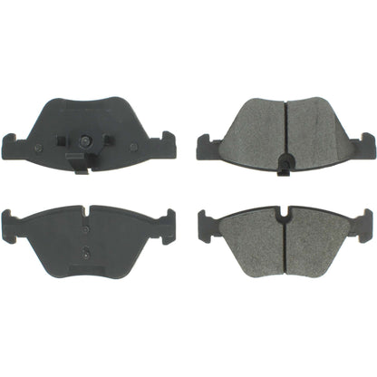 Centric Parts Disc Brake Pad Set with Semi-Metallic compounds 102.10610