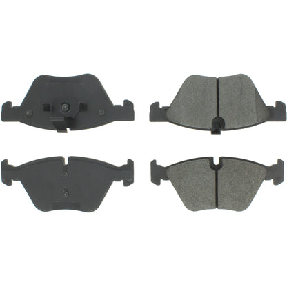 Centric Parts Disc Brake Pad Set with Semi-Metallic compounds 102.10610
