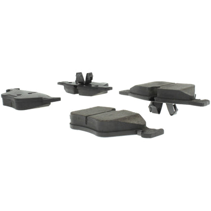 Centric Parts Disc Brake Pad Set with Semi-Metallic compounds 102.10611