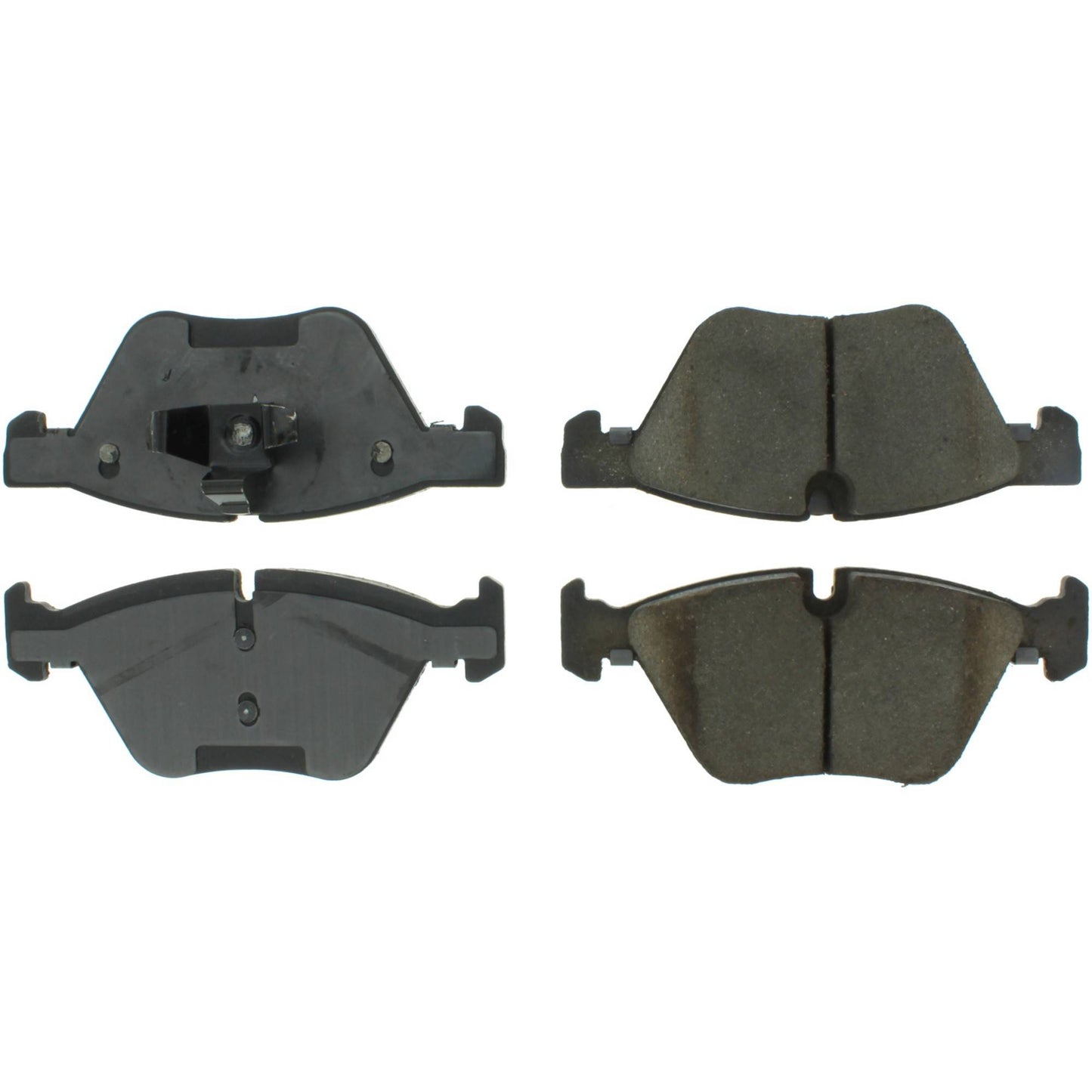 Centric Parts Disc Brake Pad Set with Semi-Metallic compounds 102.10611