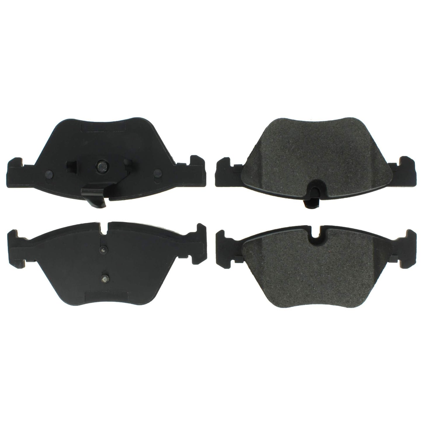 Centric Parts Disc Brake Pad Set with Semi-Metallic compounds 102.10612