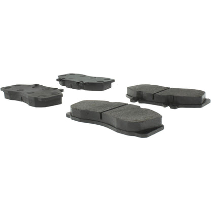 Centric Parts Disc Brake Pad Set with Semi-Metallic compounds 102.10620