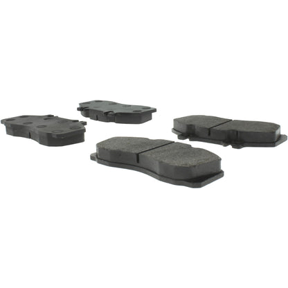 Centric Parts Disc Brake Pad Set with Semi-Metallic compounds 102.10620