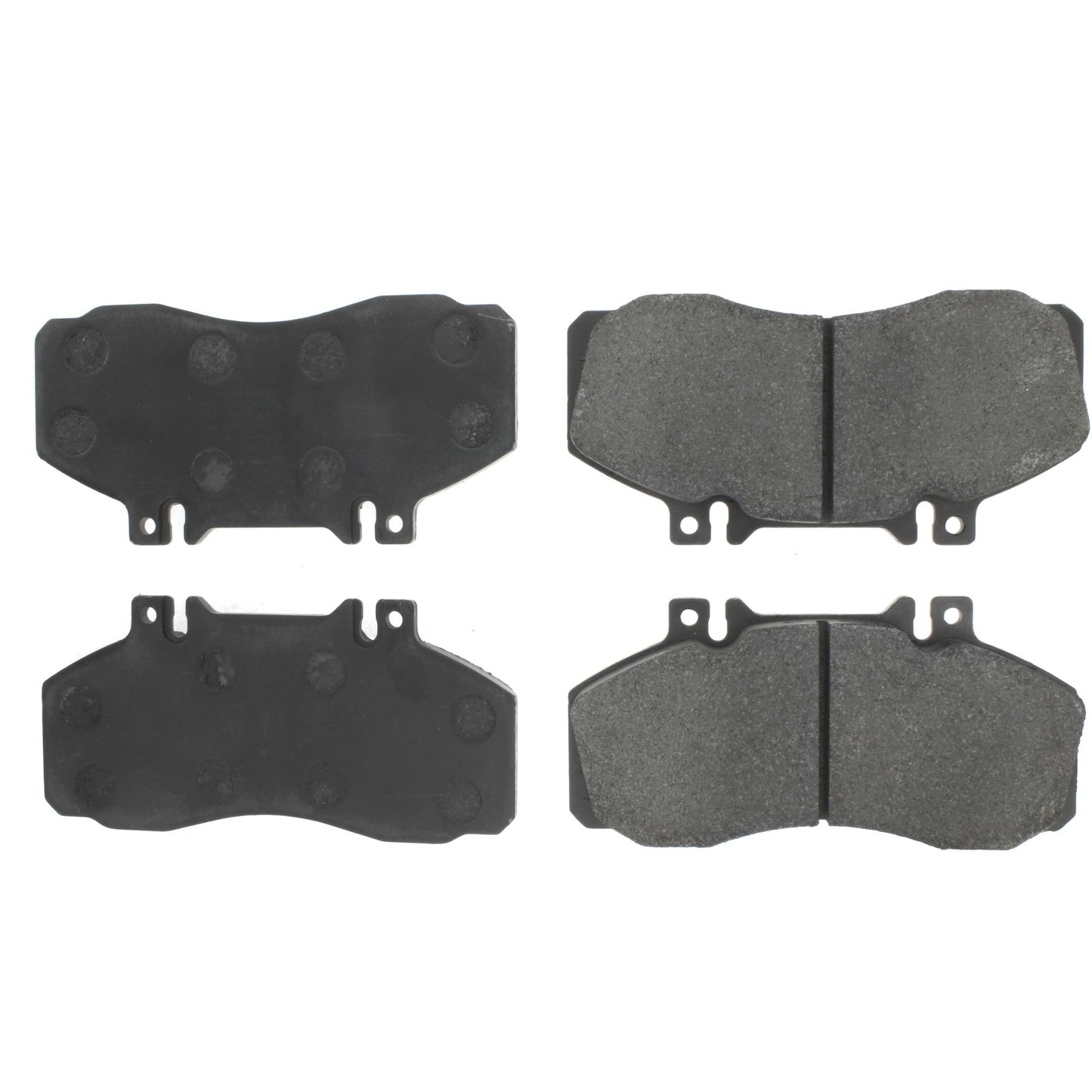 Centric Parts Disc Brake Pad Set with Semi-Metallic compounds 102.10620